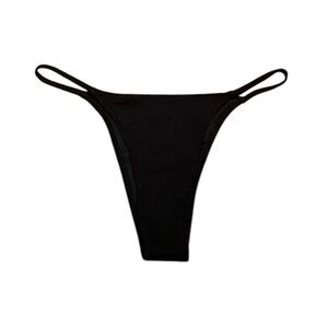 Hilinker Black Cheeky Bikini Bottom, Size M, NWT